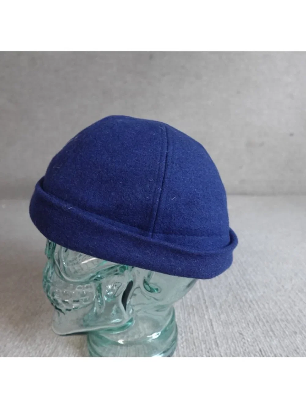 Vintage Jordan Hat Embroidered Blue Jumpman Wool Blend Nightwatch Fisherman